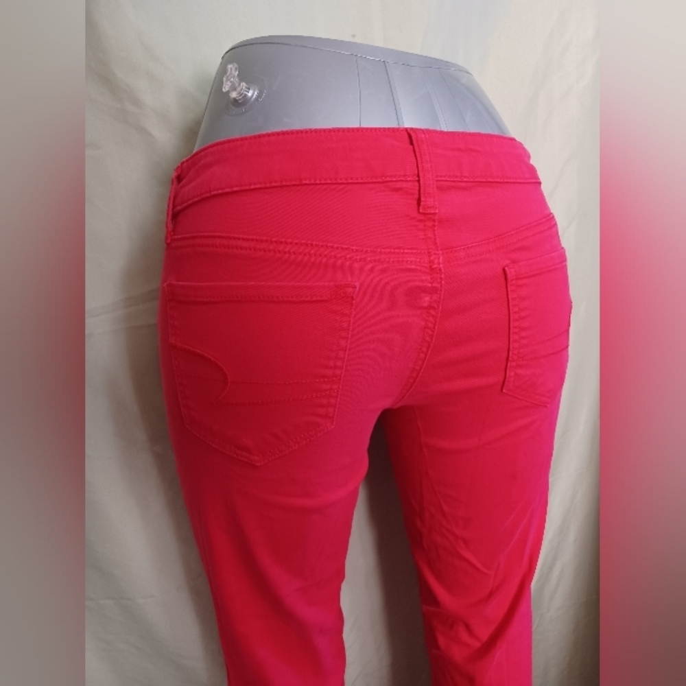American Eagle Outfitters Bold Red Jegging Pants - Picture 8 of 10